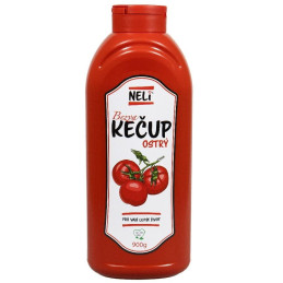 Kečup ostrý  900g - plast