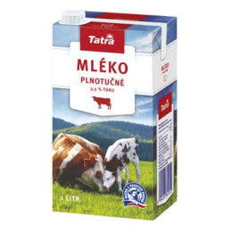Mléko PLNOTUČNÉ 1l   3,5%
