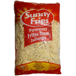 Hranolky 7x7 mm SUNNY FRIES  2,5KG