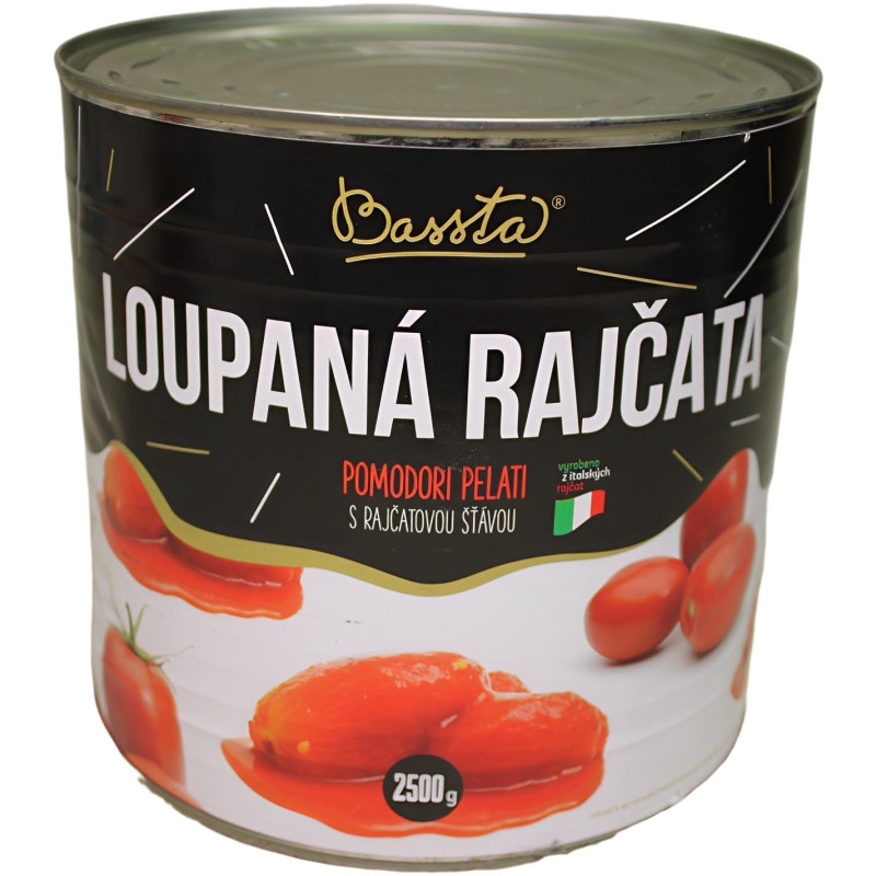 Rajčata loupaná - Pelatti 2550g