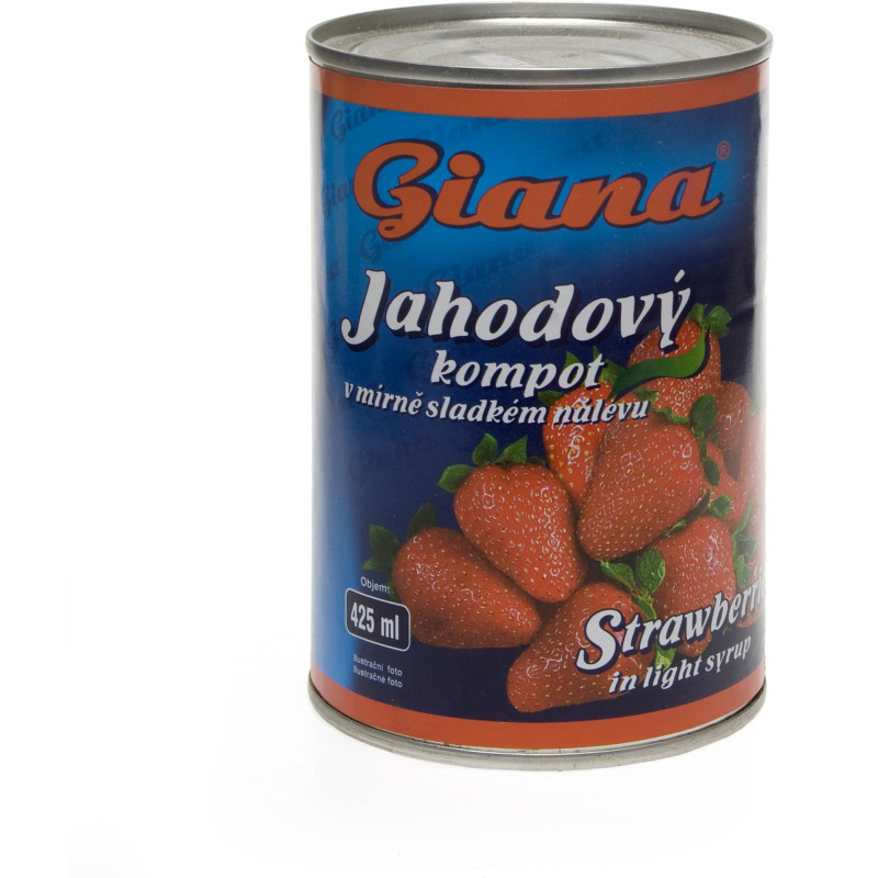 Kompot jahody 420g