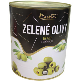 Olivy zelené CELÉ BEZ PECKY 3000ml