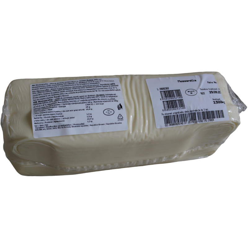 Mozzarella Silver  BLOK  2,5kg