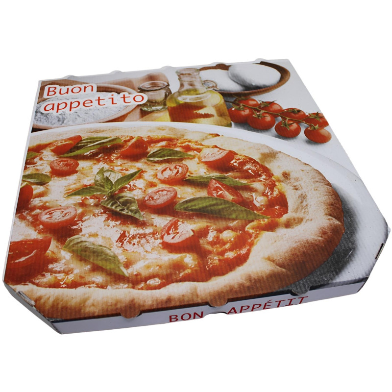 Pizzabox  IT  34,5x34,5x3    BÍLÁ  *TBWKB*