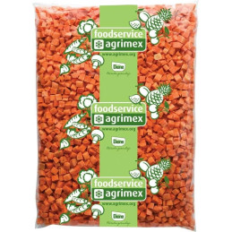 Agrimex Mrkev kostky 2,5kg