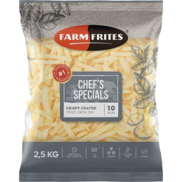 Farm Frites Hranolky 10 Chef's specials se slupkou křupavé 2,5kg