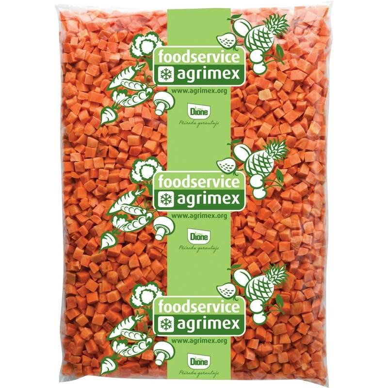 Agrimex Mrkev kostky 2,5kg