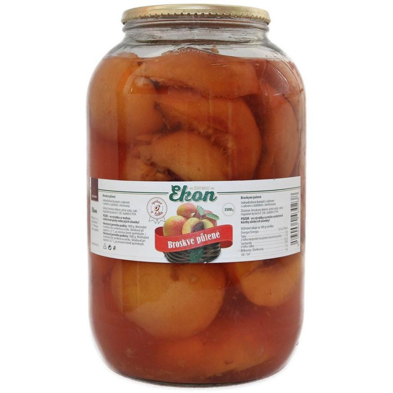 Kompot broskve čtvrtky S4/1
