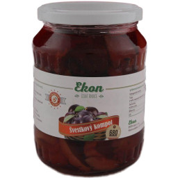 Kompot švestky půlené TO720