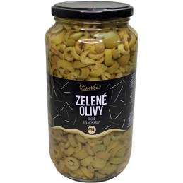 Olivy zelené krájené 935g