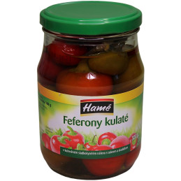 Feferony kulaté 230g