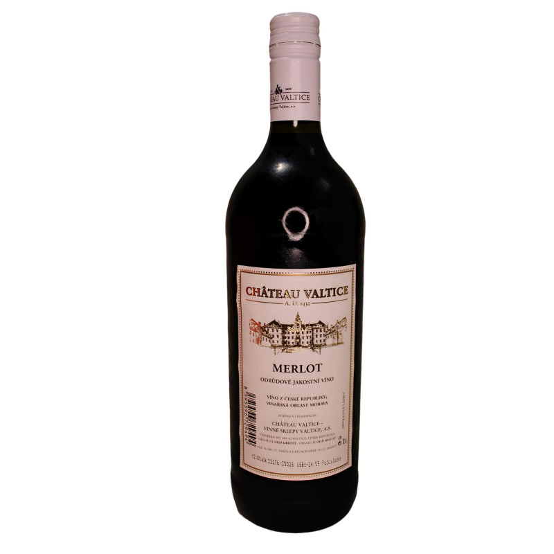 VALTICE  Merlot 1l polosladké *51010012*