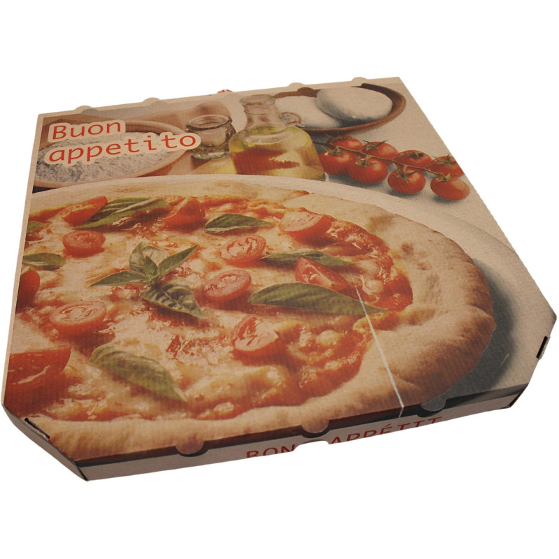 Pizzabox  IT  34,5x34,5x3    HNĚDÁ   *KWK*